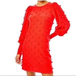 GUC Lilly Pulitzer Kippa Sweater Dress. Red. Size XS.